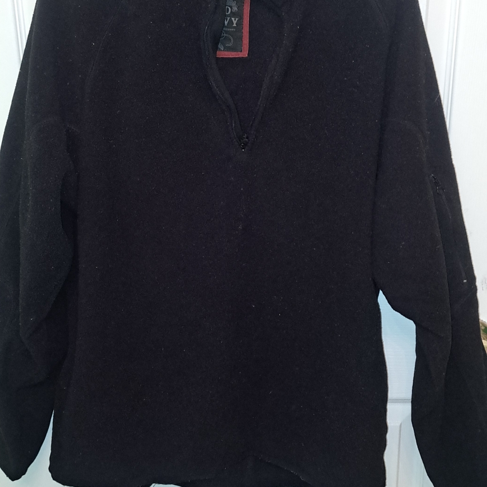 Old Navy Men's Black Zip-Up Sweater